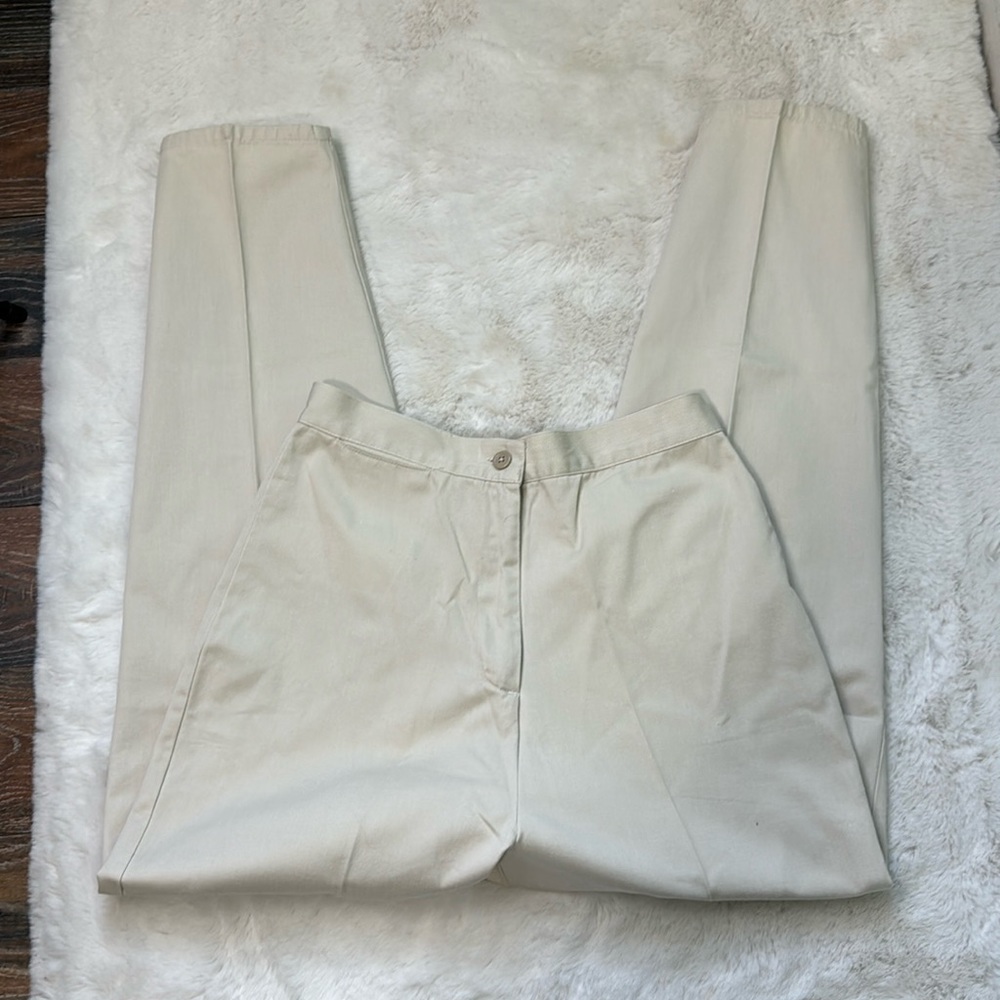Prides landing tan slacks size 8 petite